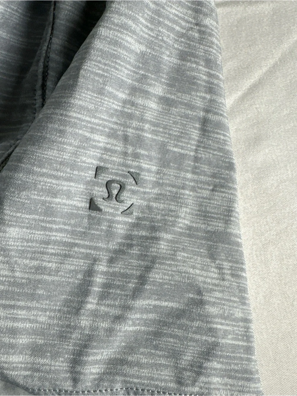 lululemon athletica Men's Heather Gray Athletic Shorts